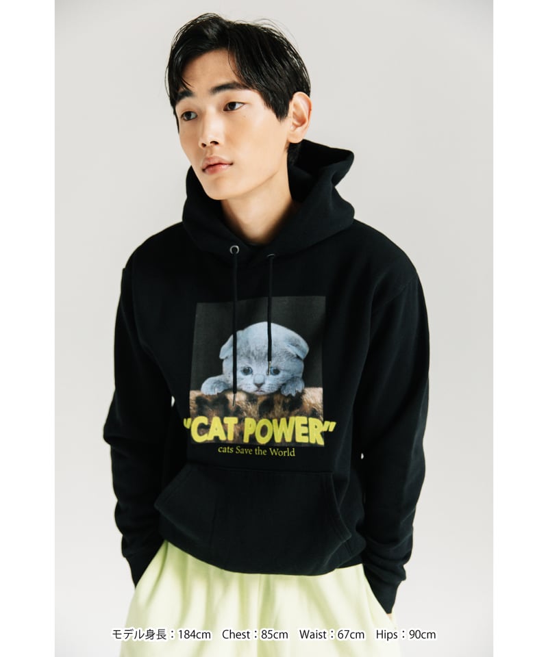 WCJ CAT POWER SWEAT HOODIE