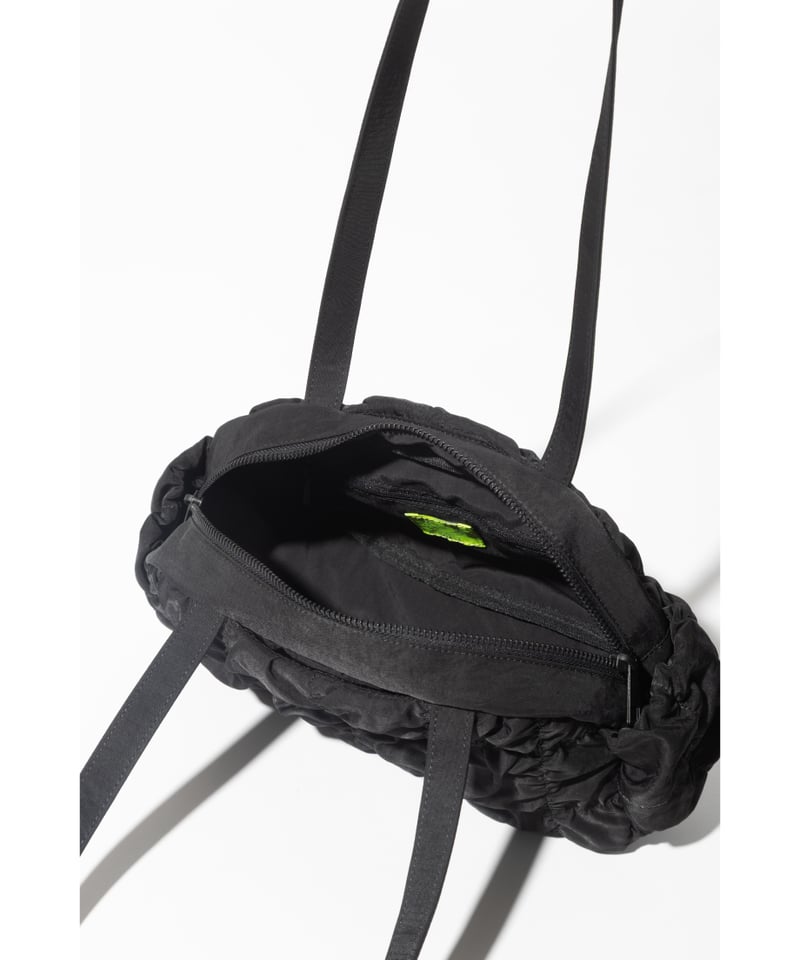 撥水】ギャザーバッグ【WCJ-HI-008BLK】※2月18日以降順次発送予定