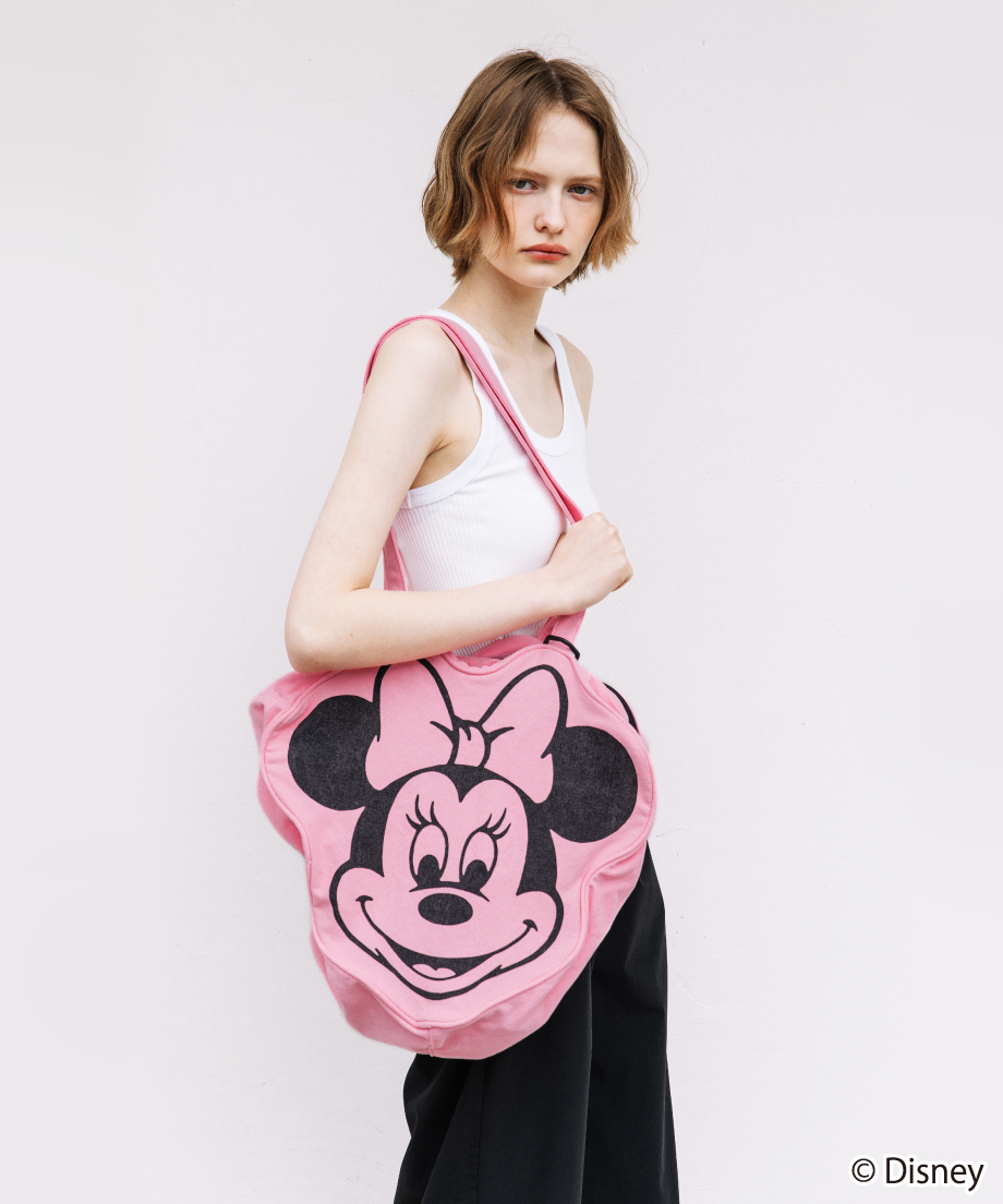 ⭐︎タグ付き⭐︎ Disney / FACE DESIGN TOTE BAG Disney / FACE DESIGN TOTE BAG(ミニー)【WCJ-GC-055PN
