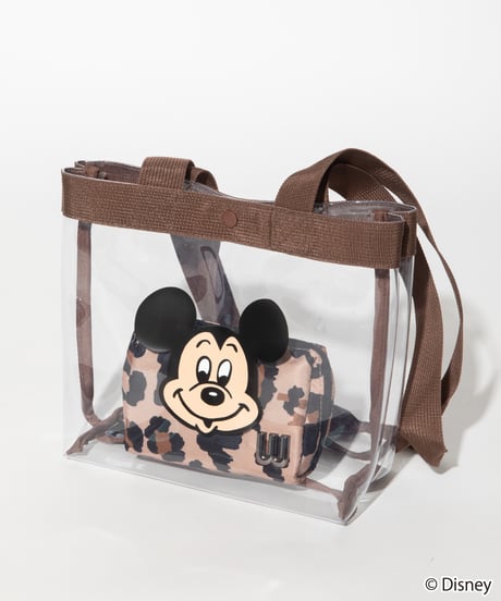 Disney / PVC TOTE BAG(ミッキー)【WCJ-TD-008BRN01】