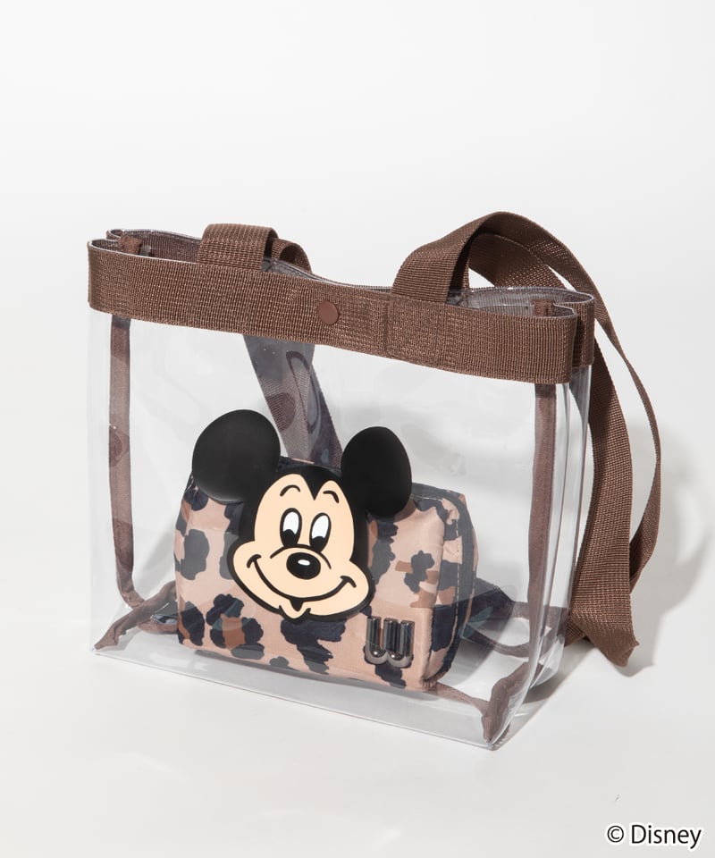 Disney / PVC TOTE BAG(ミッキー)【WCJ-TD-008BRN01】 |