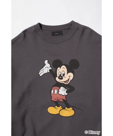 Disney / BIG SWEAT TOP(ミッキー)【WCJ-NA-041DGY01】