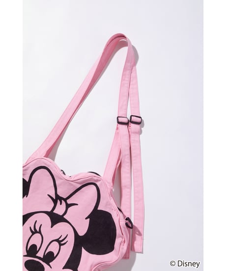 Disney / FACE DESIGN SHOULDER BAG(ミニー)【WCJ-GC-056PNK02】