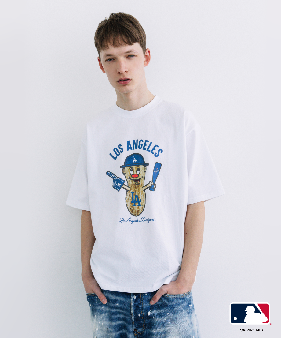 ドジャース　Tシャツ MLB TEE(ロサンゼルス・ドジャース)【WCJ-GC-038WHT-LAD】 | WCJ