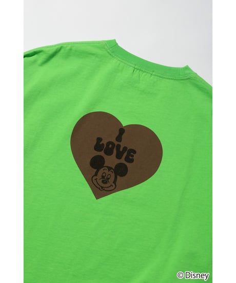 Disney / I LOVE LS TEE【WCJ-TD-049GRN】