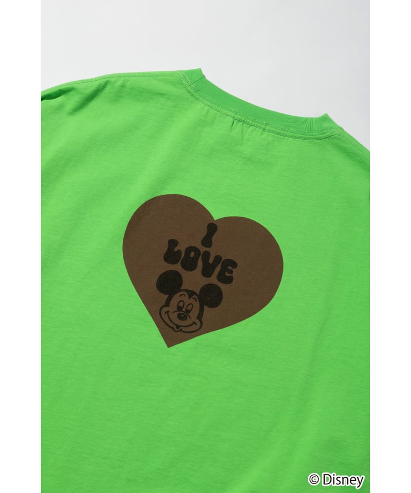 Disney / I LOVE LS TEE【WCJ-TD-049GRN】 ※3月下旬発売予定