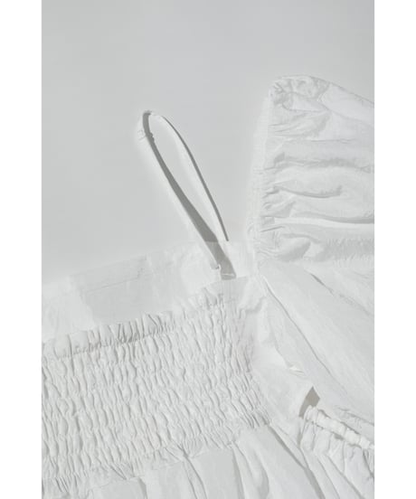 2WAYパフトップス【WCJ-PP-101WHT】
