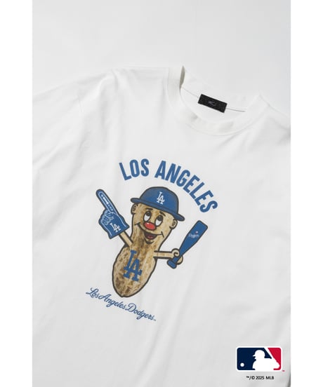 MLB TEE(ロサンゼルス・ドジャース)【WCJ-GC-038WHT-LAD】