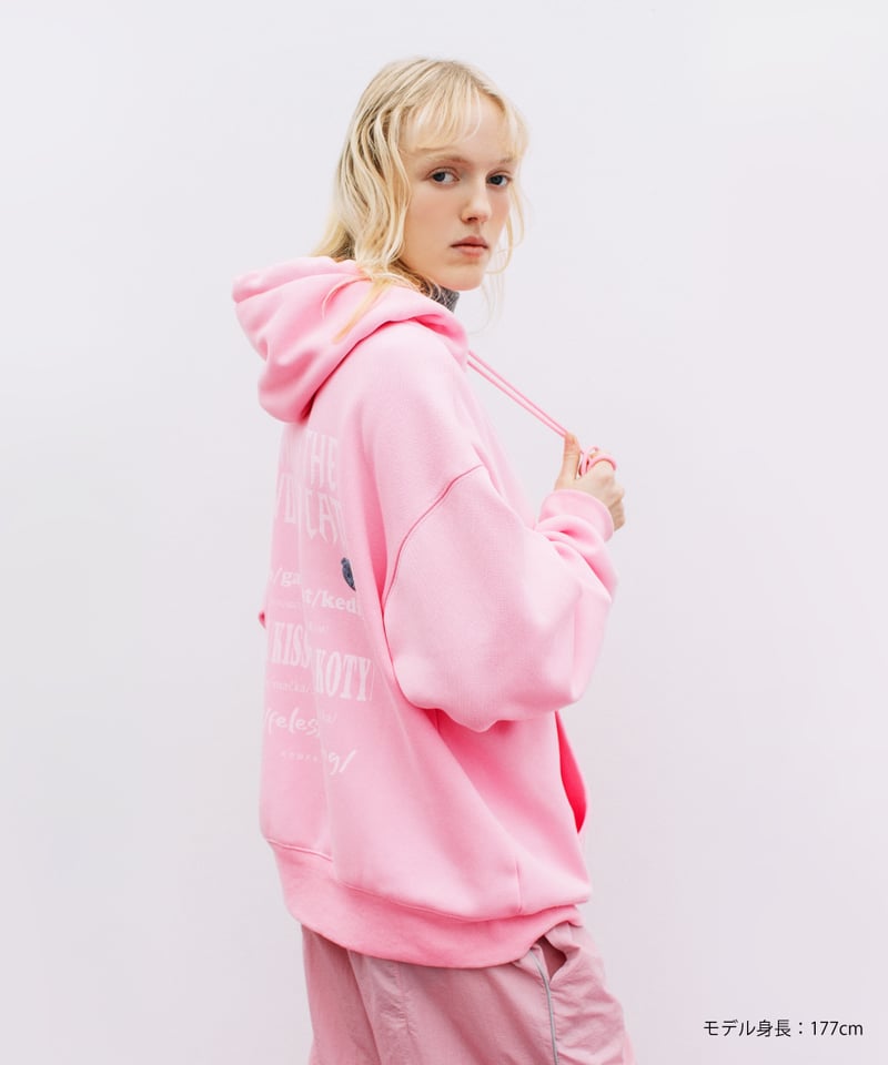 CAT OF THE WORLD ZIP UP HOODIE【WCJ-LK-021PNK】 |