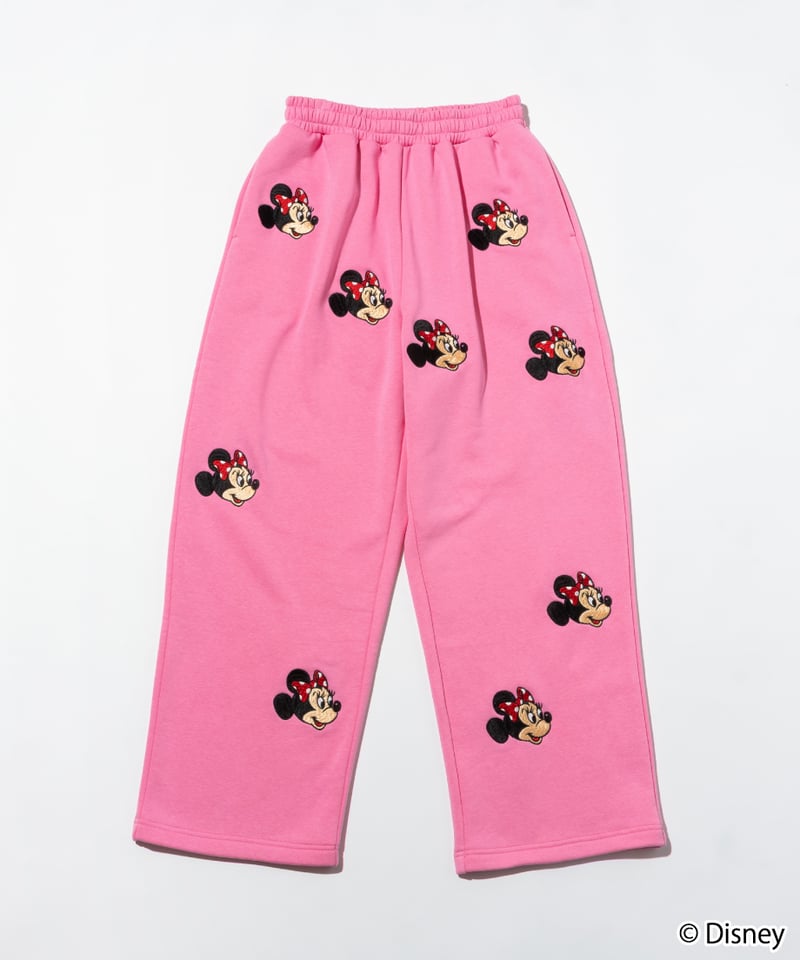 パンツ Jentlouis Embroidered Sweat Pants M Disney / EMBROIDERY SWEAT PANTS(ミニー)【WCJ-TD-045