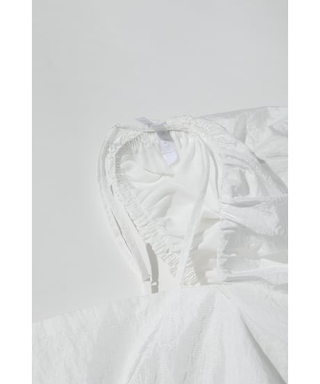 2WAYパフトップス【WCJ-PP-101WHT】