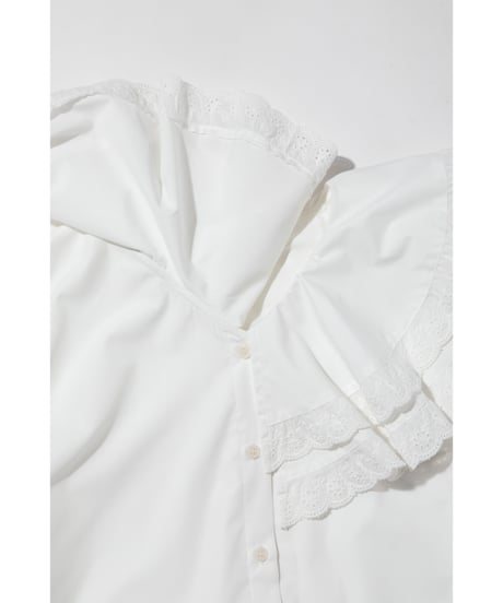 レースブラウス【WCJ-PP-121WHT】