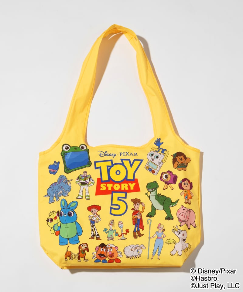 撥水】Disney&Pixar / TOY STORY 5 / 膨張エコバッグ【WCJ-TD