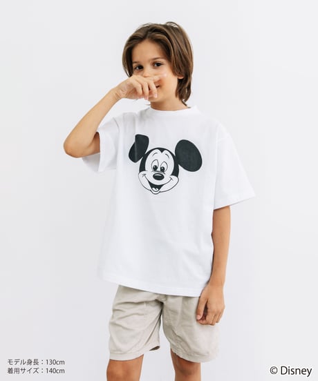 Disney / KIDS TEE（ミッキー）【WCJ-GC-051WHT01】