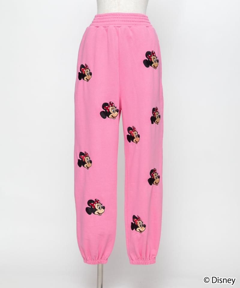 WCミニーマウス プリント スウェットパンツ　ピンク WCミニーマウス プリント スウェットパンツ ピンク - メルカリ