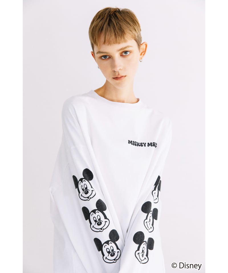 新品未使用タグ付き WCJ Disney / I LOVE LS TEE ロンT Disney / I LOVE LS TEE【WCJ-TD-049WHT】 ※3月下旬発売予定