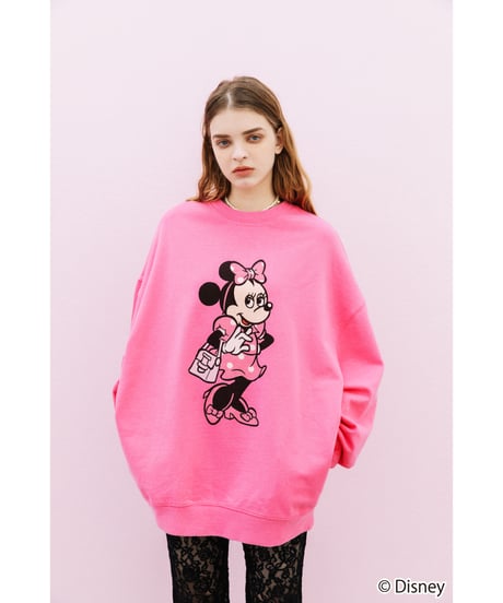 Disney / SWEAT BIG TOP(ミニー)【WCJ-TD-004PNK02】