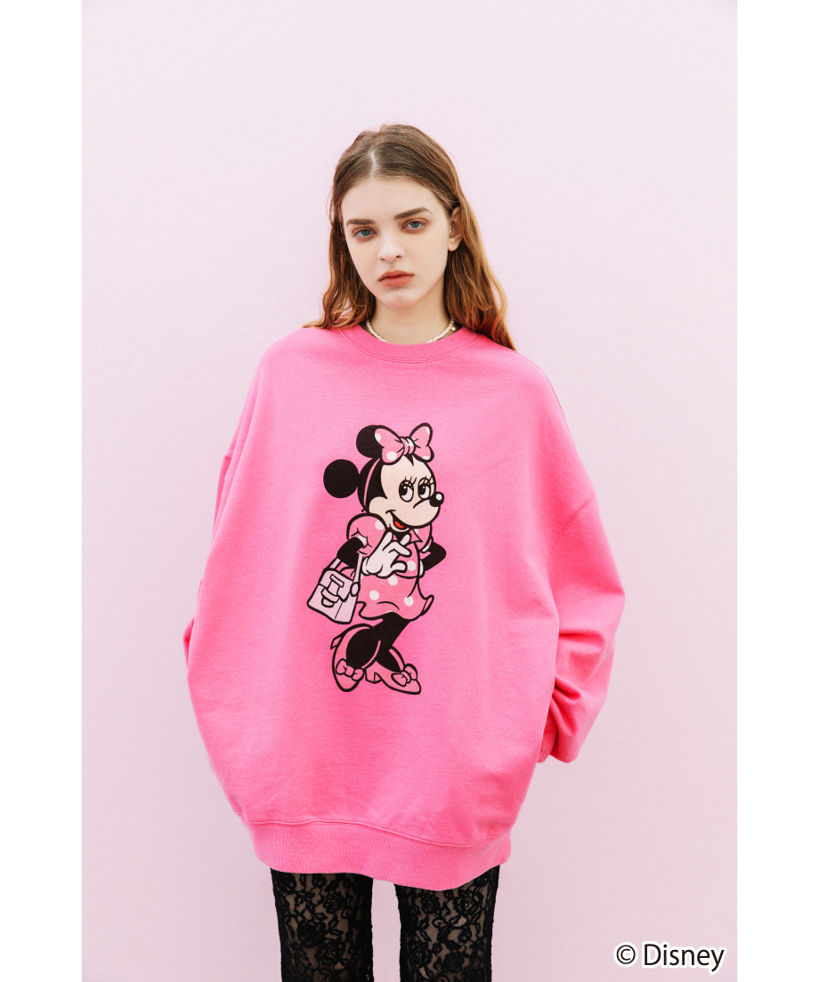 Disney / SWEAT BIG TOP(ミニー)【WCJ-TD-004PNK02】 | 