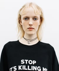 チャーム付きビーズネックレス【WCJ-GB-021PUR】 | WCJ OFFICIAL WE