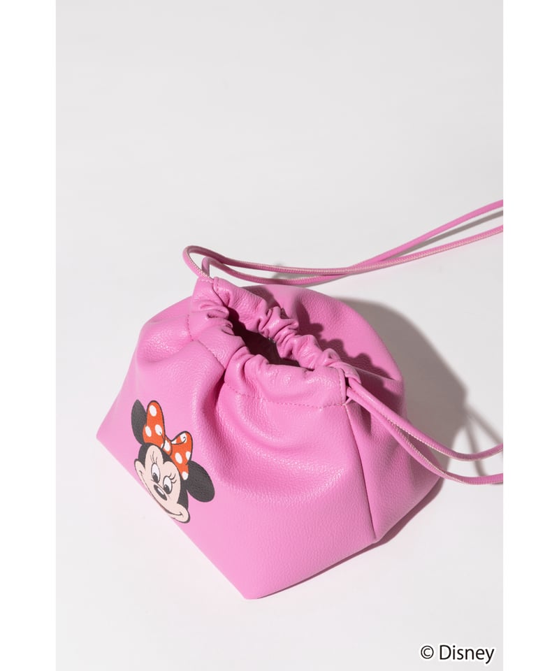 Disney / DRAWSTRING BAG(ミニー)【WCJ-TD-052PNK02】※7