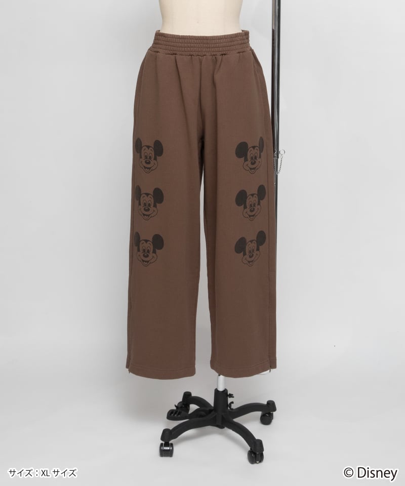 Disney / SWEAT PANTS(ミッキー)【WCJ-NA-050BRN01】 | W