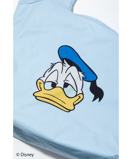 【撥水】Disney / 膨張エコバッグ(ドナルド)【WCJ-TD-037BLU03】