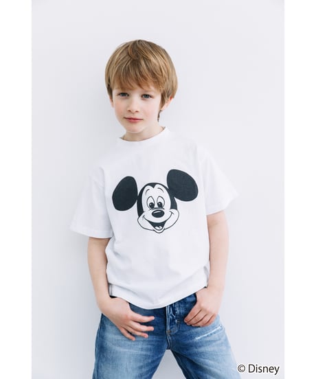 Disney / KIDS TEE（ミッキー）【WCJ-GC-051WHT01】