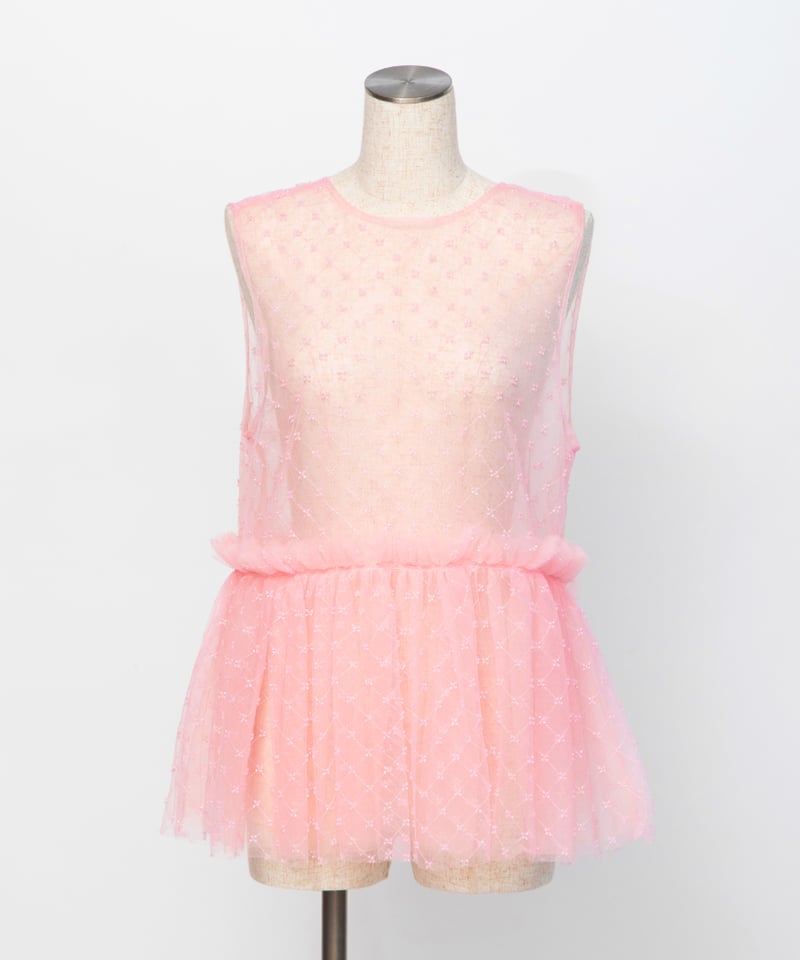 ビーズチュールTOPS【WCJ-PP-104PNK】 | WCJ OFFICIAL WEB S