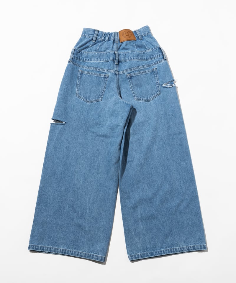レイヤードデニムパンツ【WCJ-GM-026BLU】 | WCJ OFFICIAL WEB S