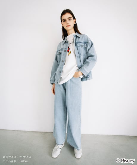 ソフトデニムパンツ【WCJ-TA-006LBU】