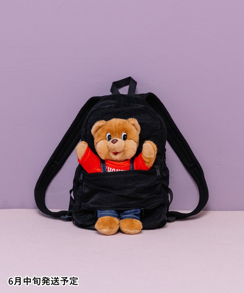 wcj 2WAY撥水ウエストショルダーバック　ブラック　美品　ぬいぐるみ 撥水】推し活ウエストバッグ【WCJ-QU-117BLK】 | WCJ OFFICIAL WE