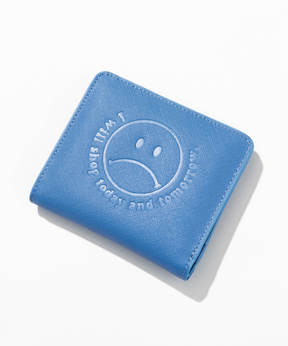 WCJ フェイスウォレット★ブラック×グリーン　二つ折り財布 WCJ フェイスウォレット☆ブラック×グリーン 二つ折り財布