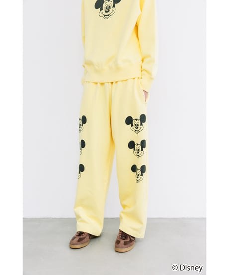 Disney / SWEAT PANTS(ミッキー)【WCJ-NA-050YEL01】
