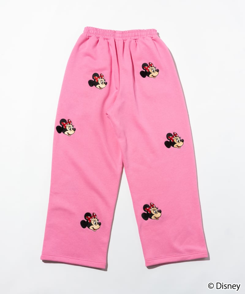 Disney / EMBROIDERY SWEAT PANTS(ミニー)【WCJ-TD-045