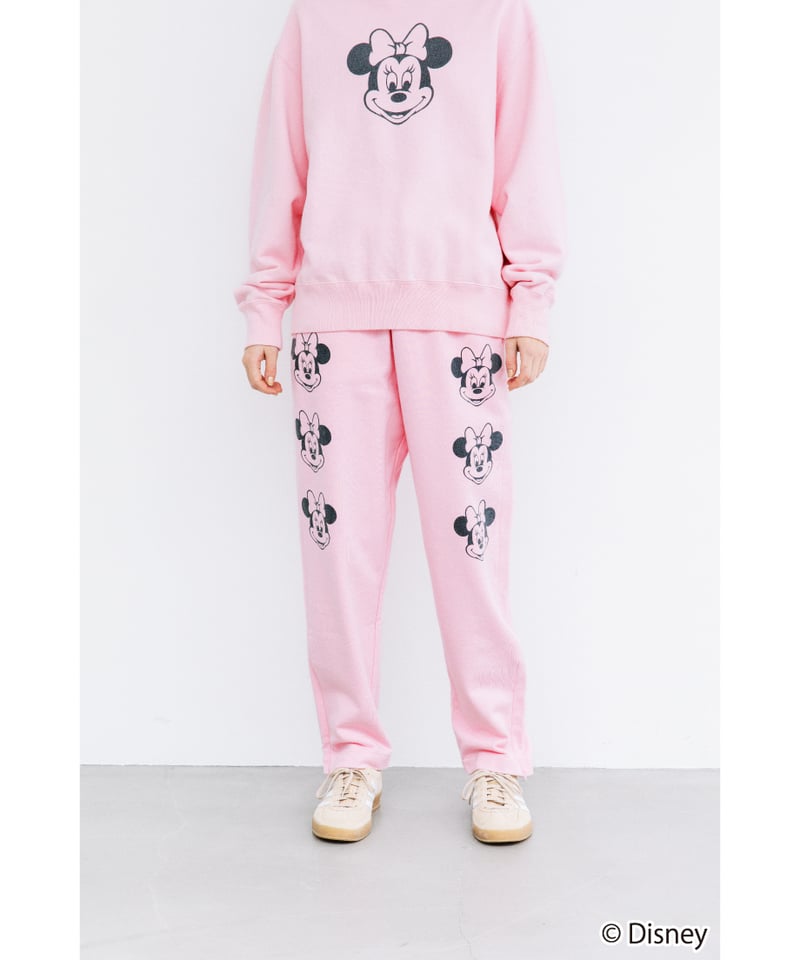 WCJ Disneyコレクション ミニー スウェット ピンク WCJ Disneyコレクション ミニー スウェット ピンク