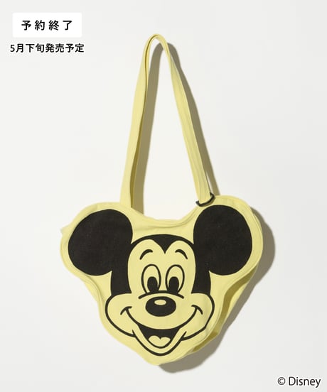 wcj ディズニー ミッキー フェイストートバッグ Disney / FACE DESIGN TOTE BAG(ミッキー)【WCJ-GC-055G
