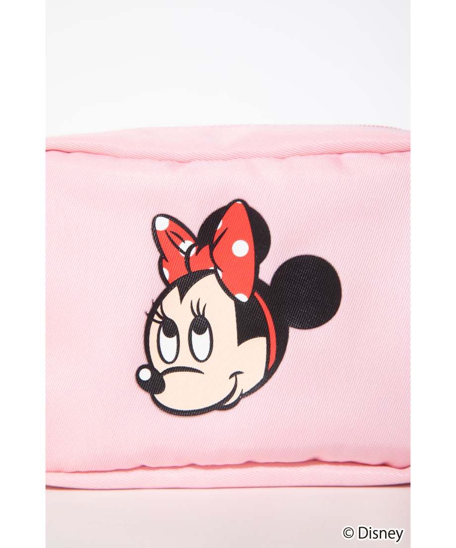 撥水】Disney / POUCH(ミニー)【WCJ-TD-014PNK-BEG02】 |