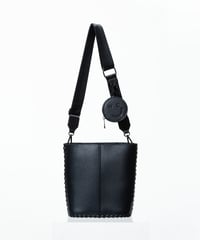 WCJ   ソフトエコレザー巾着　ブラック ソフトエコレザー巾着【WCJ-TB-021BLK】 | WCJ OFFICIAL WEB STORE