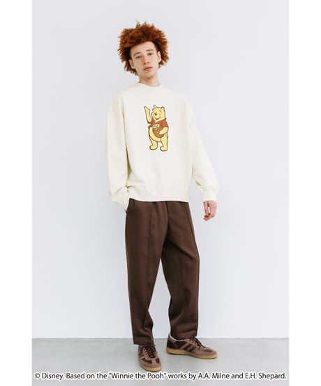 Disney / BIG SWEAT TOP(プーさん)【WCJ-NA-041IVO09】
