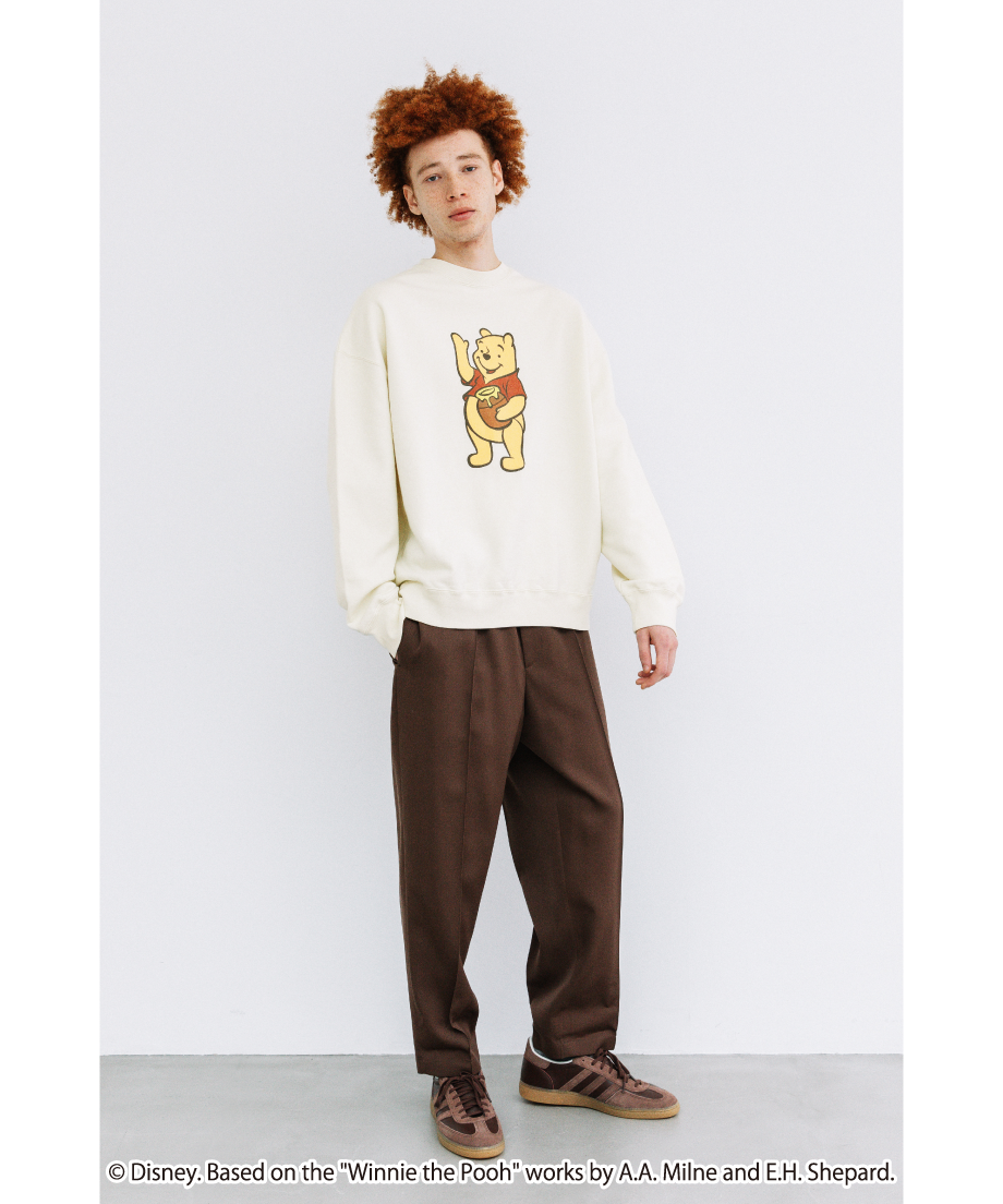 Disney / BIG SWEAT TOP(プーさん)【WCJ-NA-041IVO09】 |