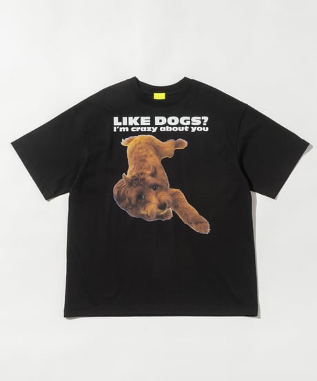 DOG TEE【WCJ-LK-031BLK】