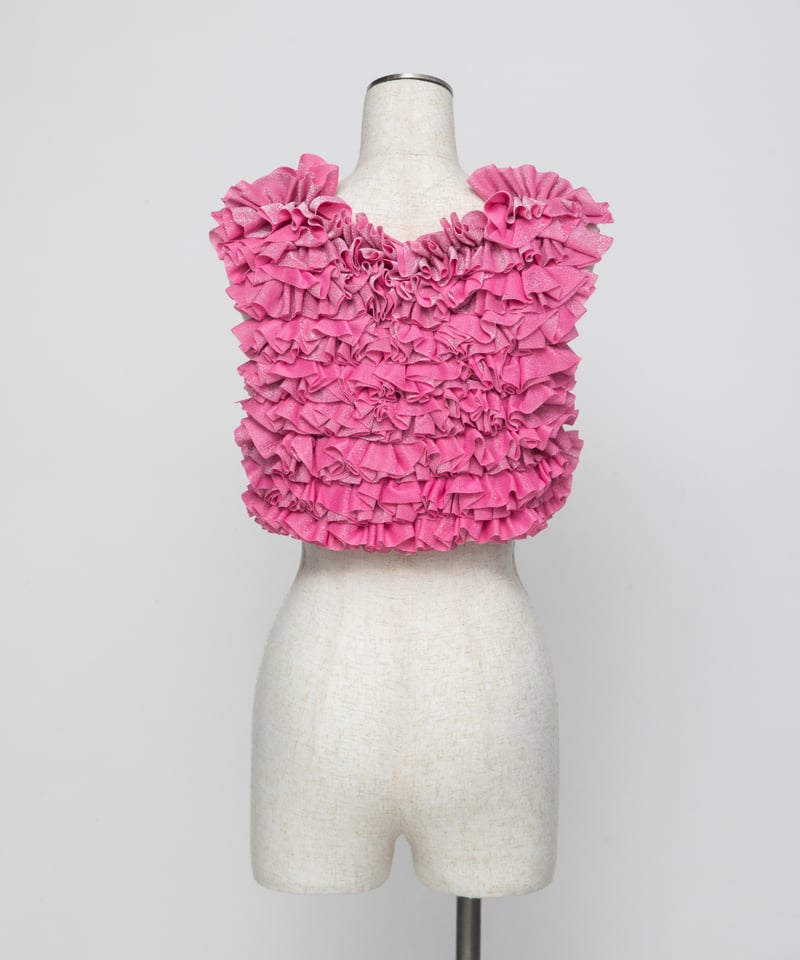 WCJ フリルトップス ラメフリルトップス【WCJ-PP-115IVO】 | WCJ