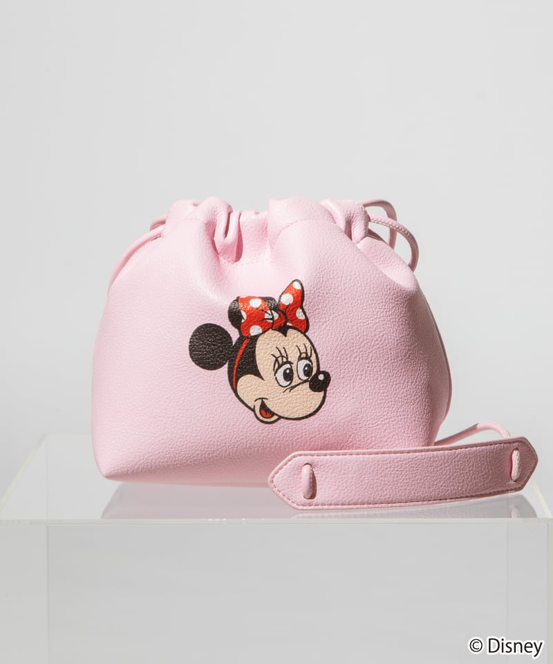 Disney / DRAWSTRING BAG(ミニー)【WCJ-QU-115LPK02】 |