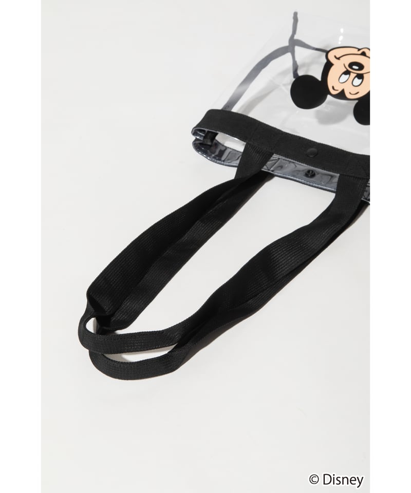 WCJ PVC トートバッグ　ブラック　ミッキー　ポーチ　サックス　セット WCJ PVC トートバッグ ブラック 黒 ミッキー ポーチ サックス