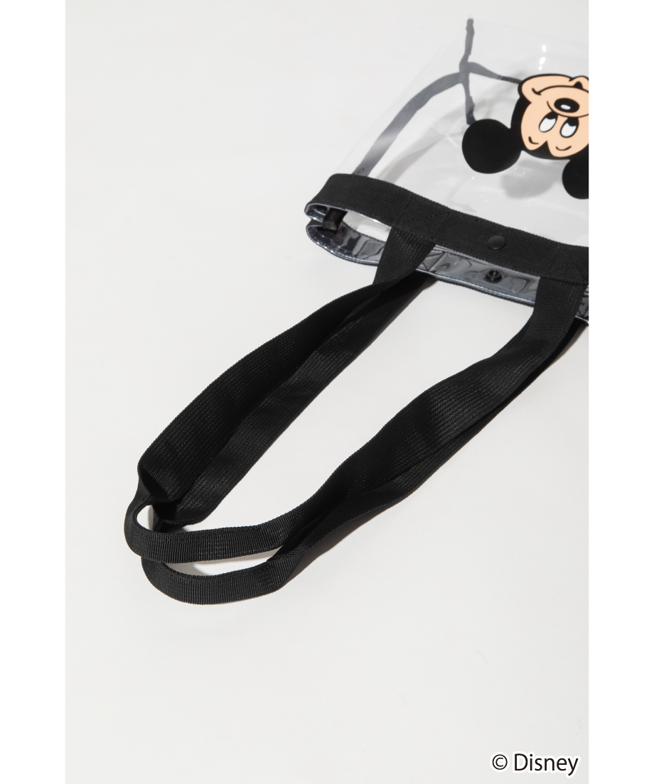 Disney / PVC TOTE BAG(ミッキー)【WCJ-TD-008BLK01】 |