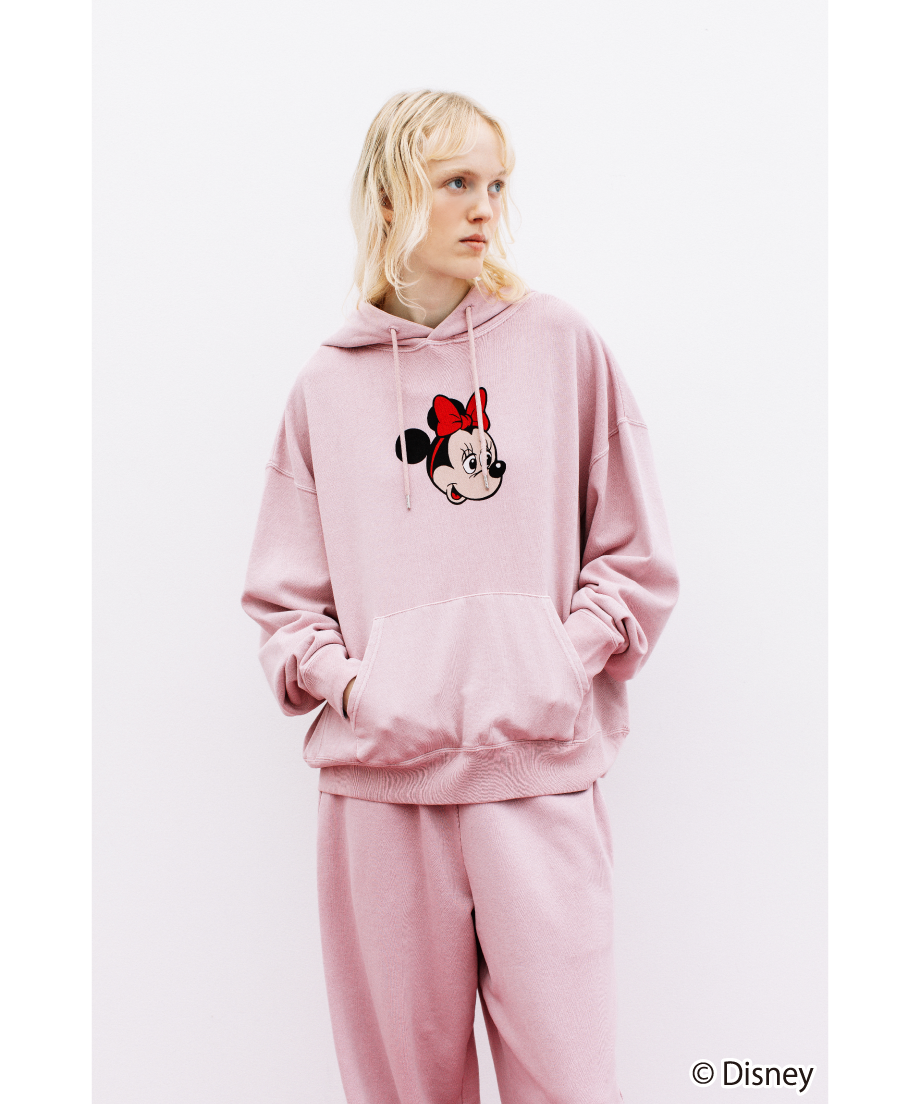 Disney / SWEAT HOODIE(ミニー)【WCJ-NA-052PNK02】 | W Disney / SWEAT HOODIE(ミニー)【WCJ-NA-052PNK02】 | W