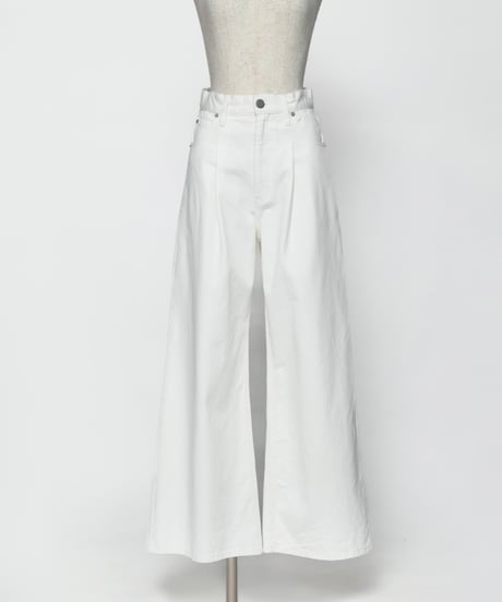 ソフトデニムパンツ【WCJ-TA-006WHT】