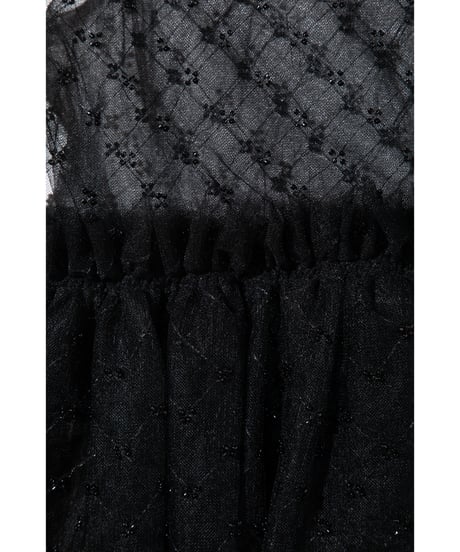 ビーズチュールTOPS【WCJ-PP-104BLK】