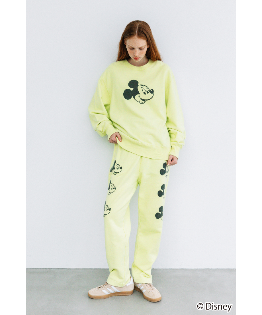 sweat shirts ooju ミッキー　コラボ　スウェット ooju トレーナー 「disney x ooju」ミッキースウェット