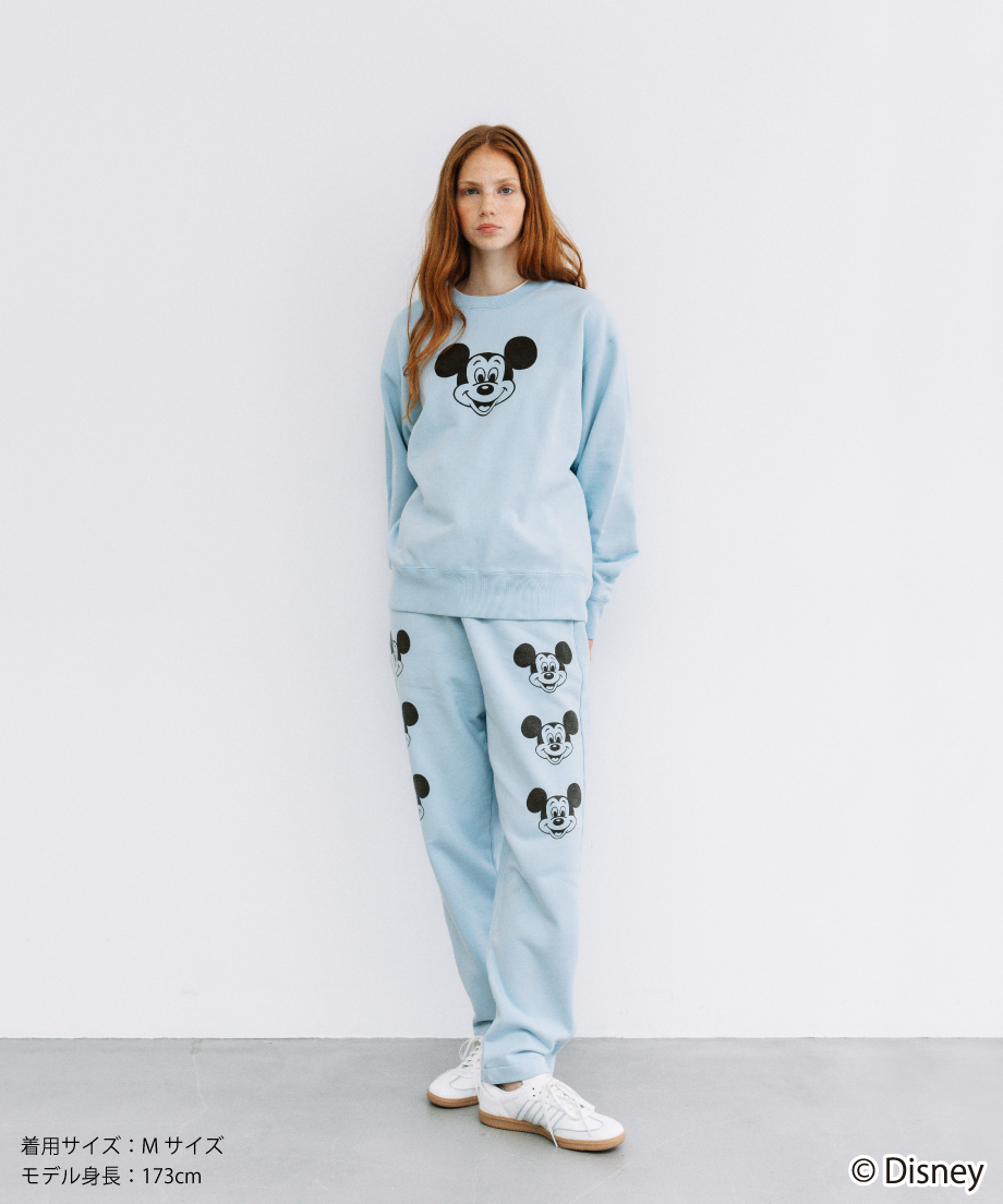 WCJ ミッキー スウェット上下セット　ホワイト　Mサイズ ディズニースエット Disney / SWEAT PANTS(ミッキー)【WCJ-NA-022WH】 | WCJ